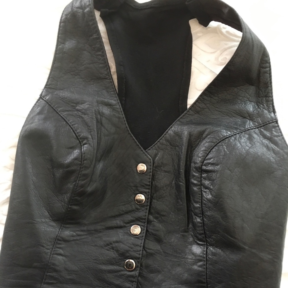 Vintage Leather Vest